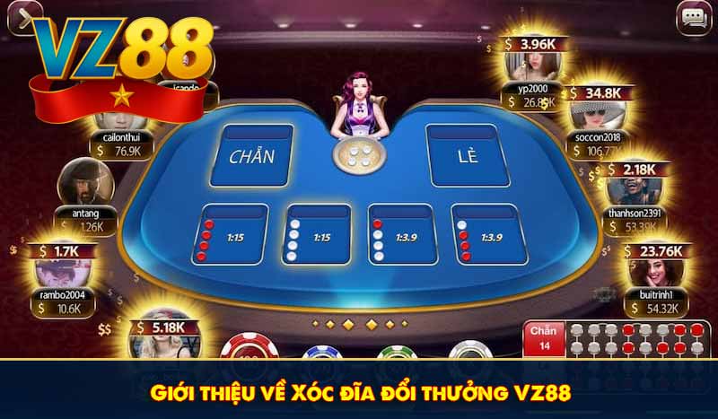 Xóc đĩa đổi thưởng VZ88: Game cược kịch tính, lặn vị hồi hộp 6 Giới thiệu về Xóc đĩa đổi thưởng VZ88
