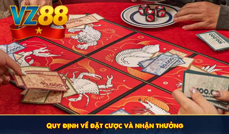 Quy định về đặt cược và nhận thưởng