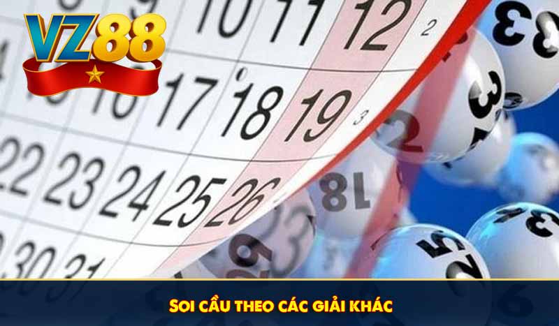 Soi cầu theo các giải khác